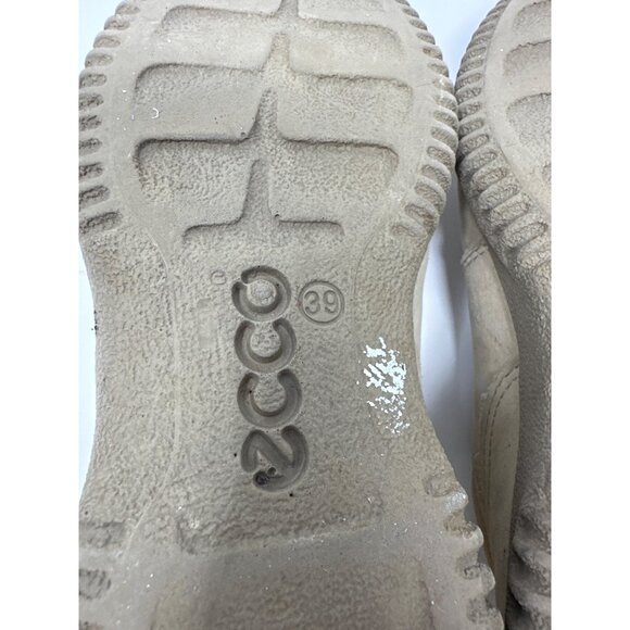 Ecco Soft Women's Tan Suede Comfort Shoes Size 39 US 8-8.5 - Picture 16 of 16